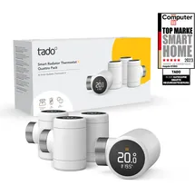 tado° Smartes Heizkörperthermostat X 4er-Set