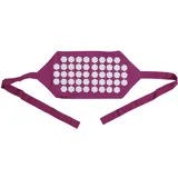 Acubliss Akupressurmattengurt, Akupressurgürtel, Entspannender Stressabbau, Baumwollstoff, ABS, Blumenförmige Akupressur-Massagematte für Zuhause