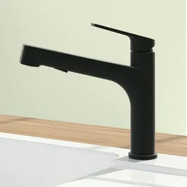 Villeroy & Boch Junis Sky Shower Einhebelmischer Schlauchbrause Matt Black