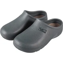Gartenclog Damen - Gartenschuhe - Gartenclogs Damen grau 41 (UK 8)