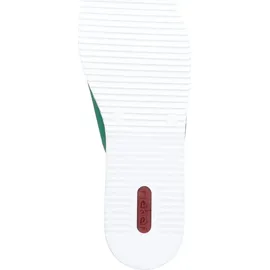 Rieker Damen Pantoletten V0252-52 grün 42 - 42 EU