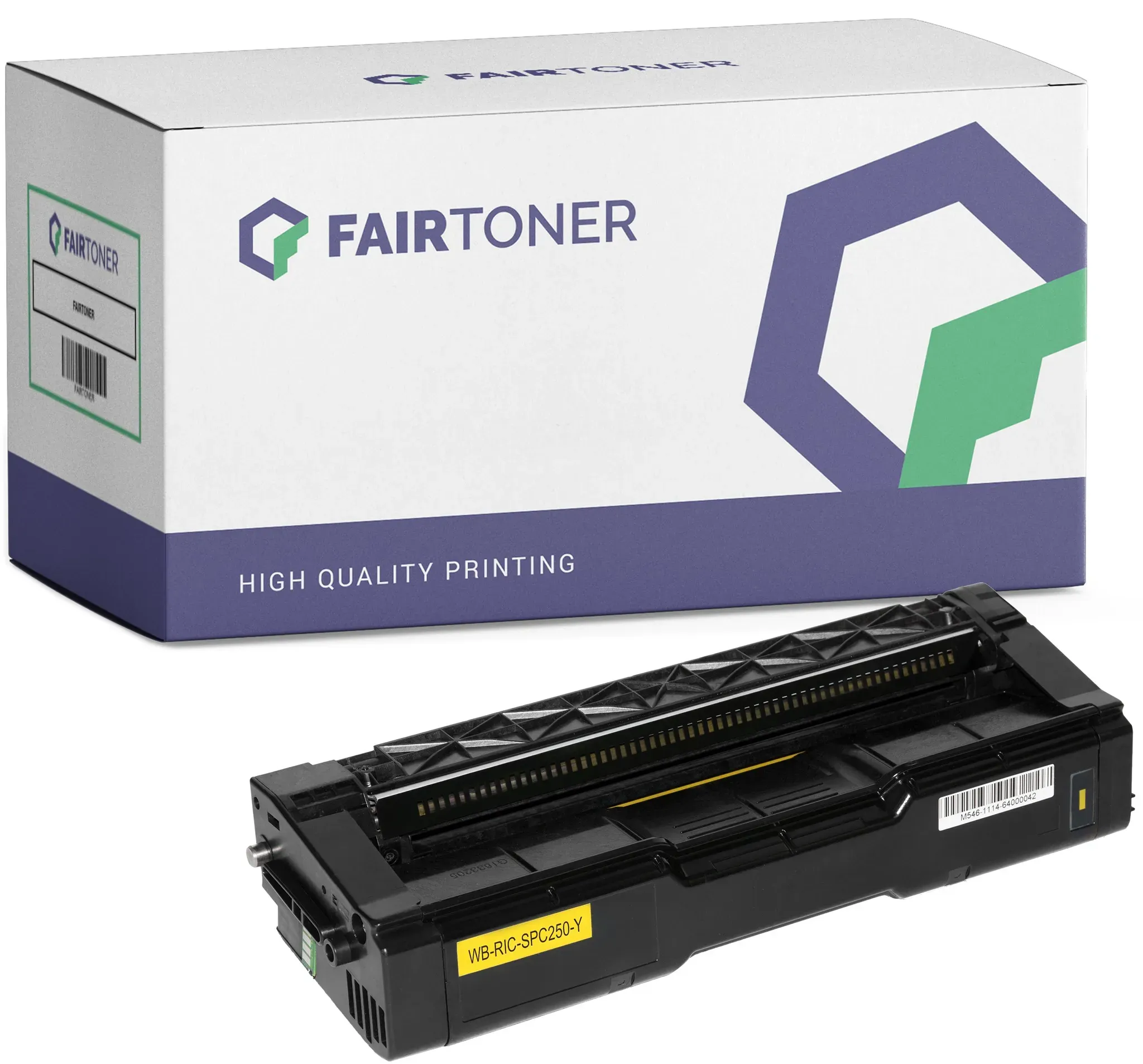 Kompatibel für Ricoh SP C 250 SFw (407546) Toner Gelb