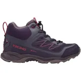 Viking Tind Mid GTX Wanderstiefel, Navy/Rust, 33