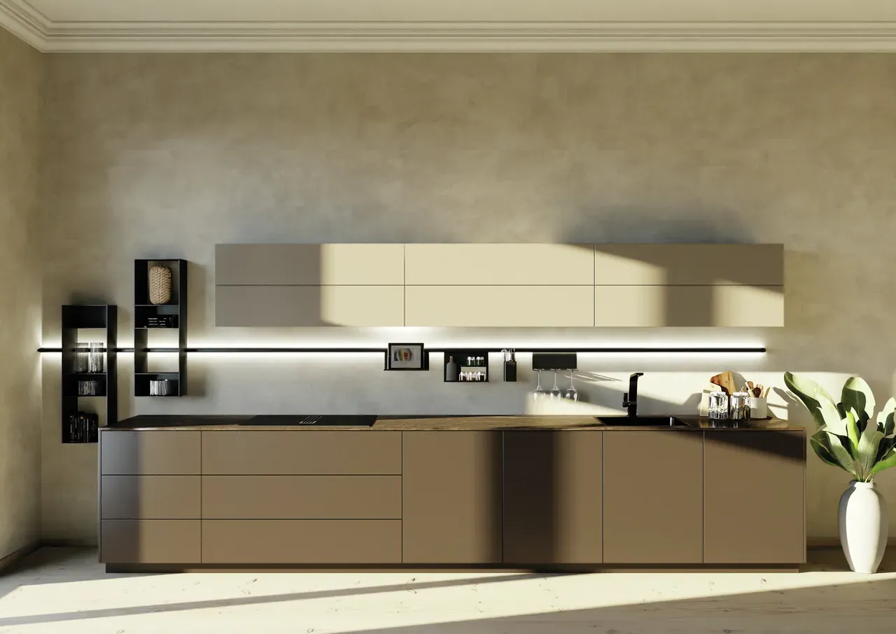 Naber 8041218 transFORM Aufsatzregal Relingsystem, 900 x 300 x 180 mm (H x B ...