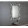 Sapho Rahmenspiegel 70 x 100 cm Silber