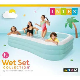 Intex Family Lounge Pool Playcenter 264 x 165 x 56 cm (58497NP)