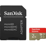 SanDisk Extreme microSDXC 2TB Kit, UHS-I U3,