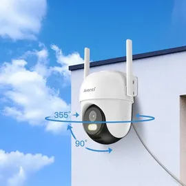 ARENTI OP1 4 MP Dualband WLAN Dome Schwarz