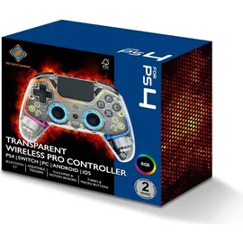 deltaco GAM-169-T Controller Transparent PS4 / PC