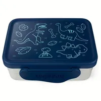 ergobag Edelstahl-Brotdosen Blau