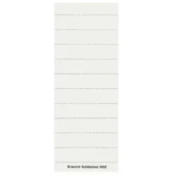 LEITZ Rückenschild 100ST weiß 19020001