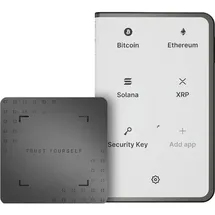 Ledger Stax Crypto Hardware-Geldbörse graphite + Recovery Key