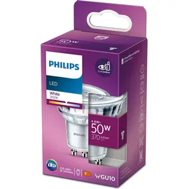 Philips LED-Lampe Classic Spot 4.6W/830 (50W) 36° GU10