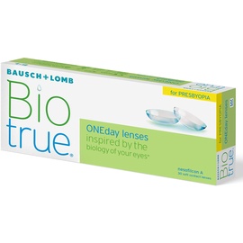 Bausch + Lomb Biotrue ONEday for Presbyopia 30-er - BC:8.6, SPH:-3.00 ADD:H