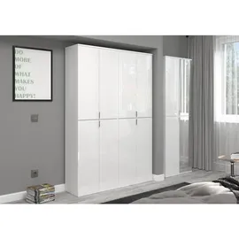 xonox.home ProjektX Garderobenschrank 60 x 193 x 34 cm weiß