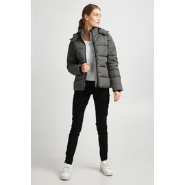 Oxmo Winterjacke Sofina grau / silbergrau L