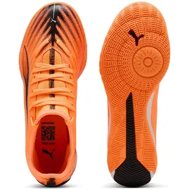 Puma Ultra 6 Match Mid Kinder heat fire/puma black/glowing red 38,5