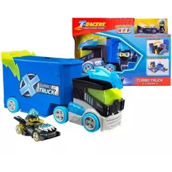 Turbo-Rennwagen mit einem coolen Fahrzeug
