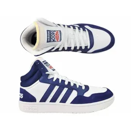 adidas Hoops 3.0 Mid Cloud White / Dark Blue / Dark Blue 43 1/3