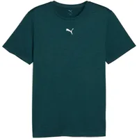 Puma Tad Essentials Heather Cat Tee grün M