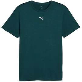 Puma Tad Essentials Heather Cat Tee grün M