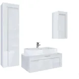 Vladon Aloha V2 2-tlg. Weiß