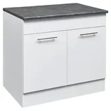 Stella Trading Spülenschrank 100 x 90 x 60 cm Grau