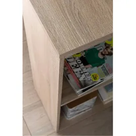 Möbel Boss Schreibtisch Eiche Sonoma Nachbildung / Braun