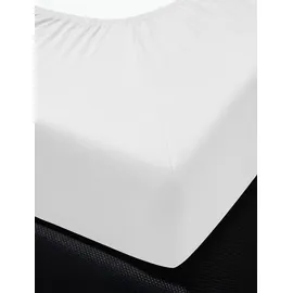 IRISETTE Jupiter 0008 Jersey 90 x 190 - 100 x 220 cm weiß