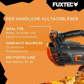 FUXTEC FX-E1LB20 inkl. 2 x 2,0 Ah + Ladegerät