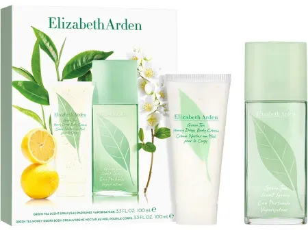 Elizabeth Arden Set Green Tea Scent Spray Und Körpercreme Honey Drops 2 Produkte