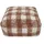 Lorena Canals Pouf Baumwolle 40 x 20 x 40 cm Vichy Toffee