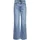 Vero Moda Tessa Straight Fit Ra339 Hochtaillierte Jeans Light Blue Denim 32 30