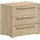 Vipack Schubkastenkommode SAM 67,7 x 61,7 x 43 cm Eiche dekor / Beige