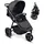 Mobiclinic Mobiclinic® kids, 3-rad-kinderwagen, Agnes, Geländereifen, Einhandlenker, 5-punkt-gurtsystem, Rückentasche, Sportlicher stil, Ein-klick-faltmechanismus, Xxl-korb, Bis zu 22 kg