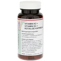 Reinhildis-Apotheke Vitamin K2 + Vit D3 + Rotalge