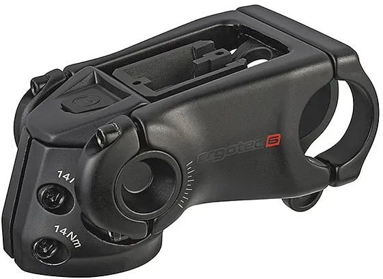 ergotec Ahead-Vorbau Integra Performance Vario 75 mm schwarz sand. 31,8 mm 1 1/8...