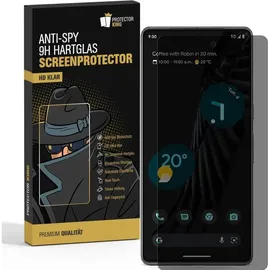 PROTECTORKING Blickschutz 9H Panzerhartglas für Google Pixel 6