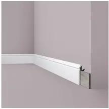 NOEL & MARQUET Abdeckleiste NMC CF3 WALLSTYL Weiß 2 St. 200 x 2,2 x 12 cm