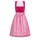 Nübler Dirndl Midi Karla rosa 36