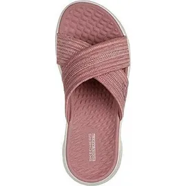 SKECHERS GO WALK Flex SANDAL - IMPRESSED Rot Sandal Gr. 41