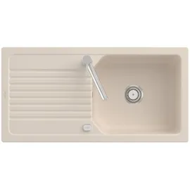 Villeroy & Boch Linara 60 rechts Einbau Keramik ivory Excenterbetätigung 1000 x 510 mm