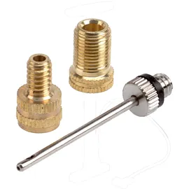 Prophete Luftpumpen-Adapter-Set für alle Ventilarten grau