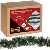 IDENA Tannengirlande 24 LED Lichterkette 2.2 m