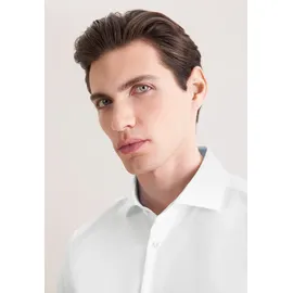 Seidensticker Businesshemd "Schwarze Rose", Herren, Gr. L (41), normale Ärmellängen, weiß, 100% Baumwolle, unifarben, slim fit, 2-Knopf-Manschette, Hemden, Slim 1/1 Kentkragen Uni