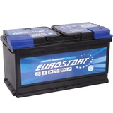 Autobatterie 100Ah EUROSTART 12V 100 Ah 850A EN QUALITÄTSBATTERIE NEU