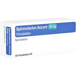 SPIRONOLACTON Accord 50 mg Filmtabletten 50 St