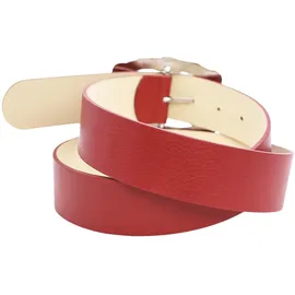 COLLEZIONE ALESSANDRO Damengürtel Leder rot 95