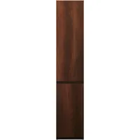 Burgbad Lin20 Hochschrank bodenstehend mit 2 Türen, LED-Innenbeleuchtung, Innenschubladen,