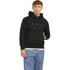 JACK & JONES Herren Hoodie Kapuzenpullover JORFREDERIKSBERG- Regular Fit Regular Fit Blau 12262811 XL